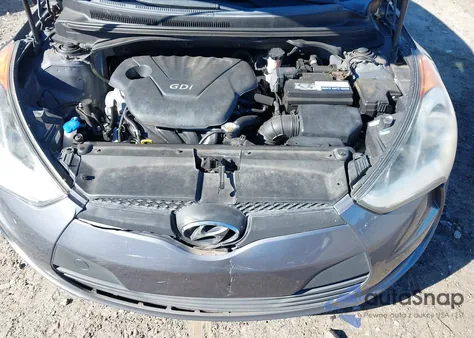 2014 Hyundai Veloster Base W/Black z USA, uszkodzony, nr VIN KMHTC6AD7EU207151